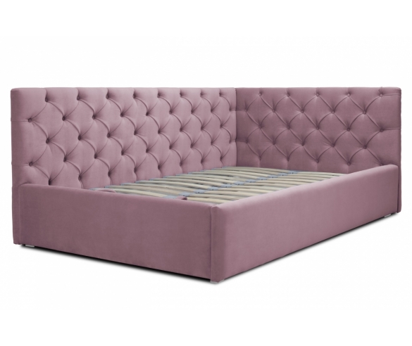 Мягкая кровать Оливия розовый