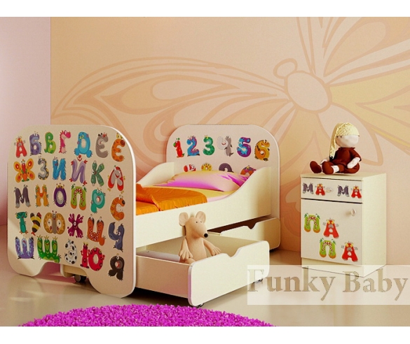 детская мебель Алфавит недорогу купить со склада в Москве