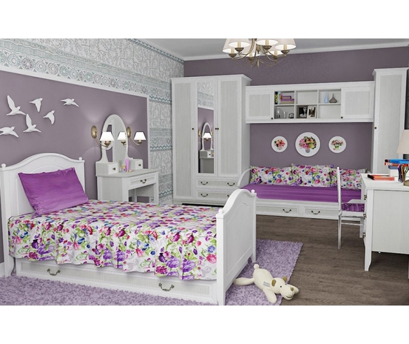 детская комната для двоих детей Классика 38 Попугаев 