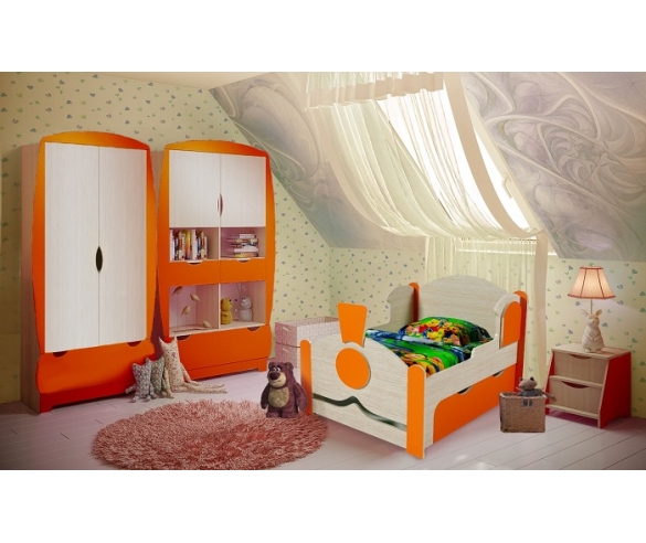 детская растущая кровать + мебель для детей фанки кидз 