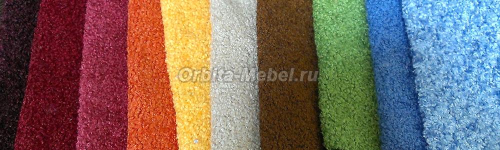 Варианты выбора цветов ткани Фанки 