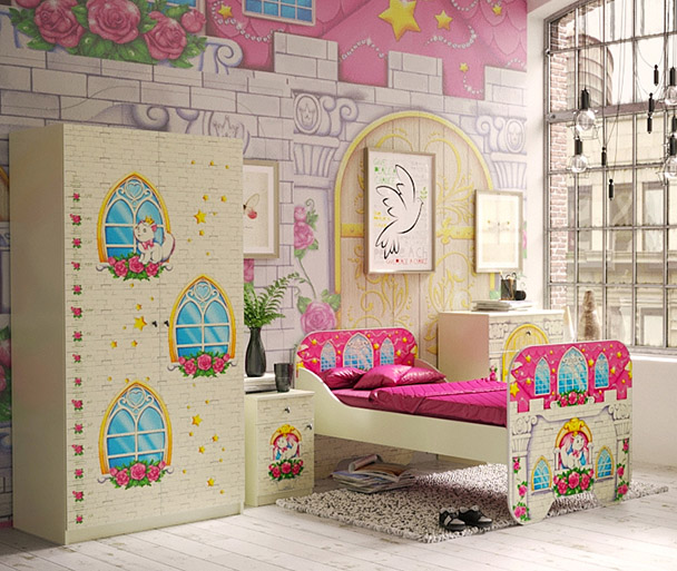 Мебель для девочек Замок Принцессы