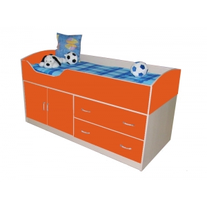 Детская Орбита-9 - мебель для детей, сп место 160х70 см, 6 цветов фасада