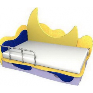 Кровать для детей Месяц 3 размеры внутри (Бортик приобретается отдельно)