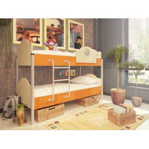 Кровать двухъярусная Орбита 12 - детская мебель. Спальное место 190х80 см.