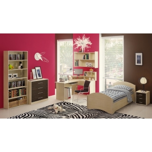 Готовая комната №1 (Дуб кремона/венге) Орбита-13