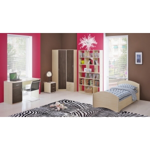 Мебель для детей Орбита-13. Готовая комната №3 (дуб кремона/венге)