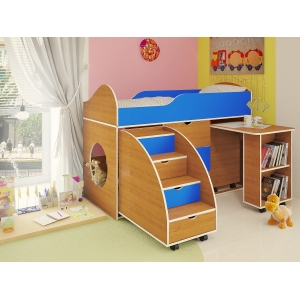 Кровать чердак Орбита-14, спальное место 160х70 см Новинка! 