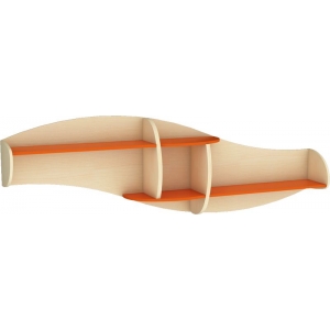 Полка навесная П 2-01 Волна