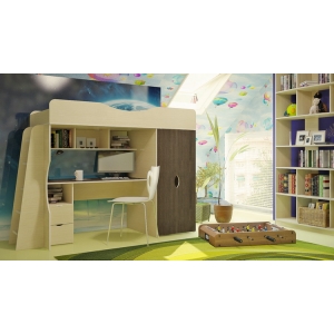 Детская кровать Орбита 15. Спальное место 180х80см. РАСПРОДАЖА