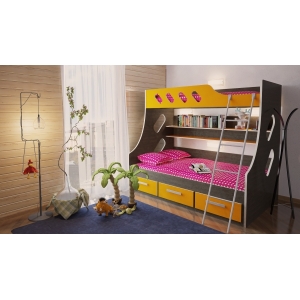 Детская двухъярусная кровать Орбита 16