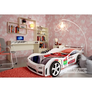 Кровать машина Кросс Кар Оптима + серия мебели Фанки Авто