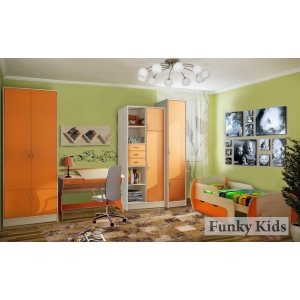 Мебель Funky Kids + растущая кровать Вырастайка модель 3 комната 8