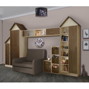 Мебель Домики Фанки Кидз и кресло-кровать Бланес-3 