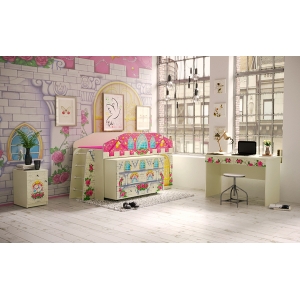 Детская мебель Замок Принцессы - готовая комната 1