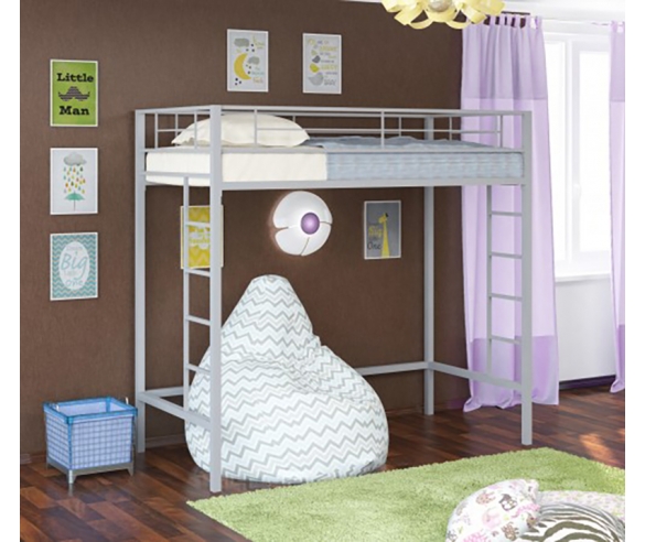 Кровать Севилья 1.1 - серый цвет корпуса