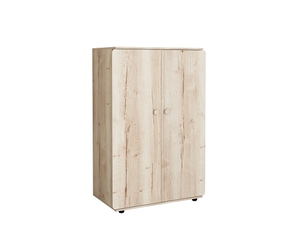 Двухстворчатый шкаф "Дельта Лофт" для одежды, Цвет: Ирландский Дуб