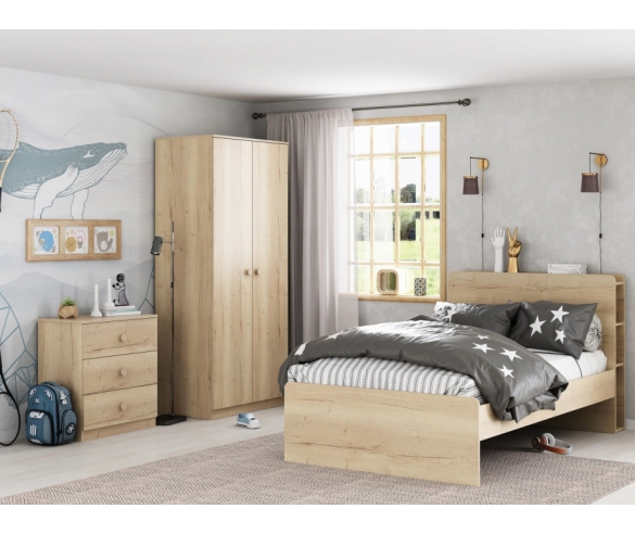 Детская комната для детей и подростков Дельта Лофт Ирландский дуб