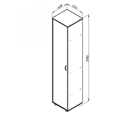 Пенал Дельта 6 схема с размерами