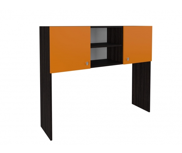 Надстройка для стола Венге/Оранжевый
