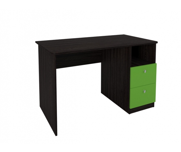 Стол письменный Венге/Зеленый
