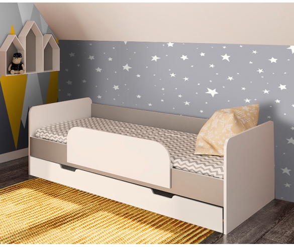 Одноярусная детская кровать Нордик