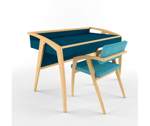 Стол и стул Бруно в цвете Бриз