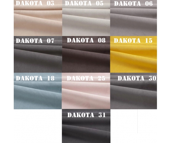 Палитра ткани Dakota
