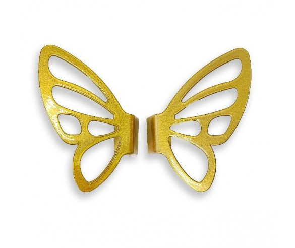 Ручка металлическая Бабочка
