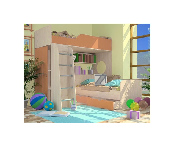 Кровать чердак купить в Москве орбита 11