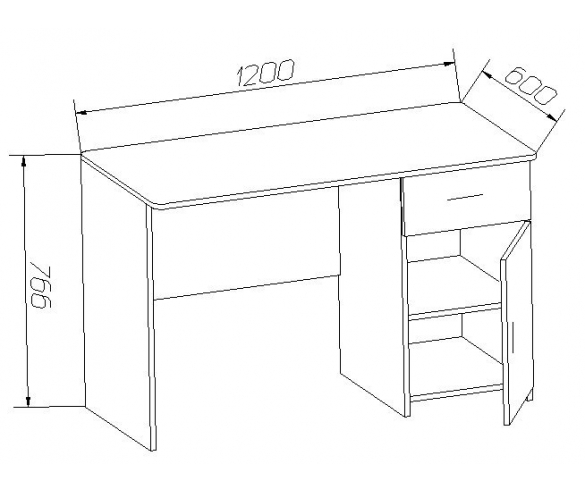 Схема стола