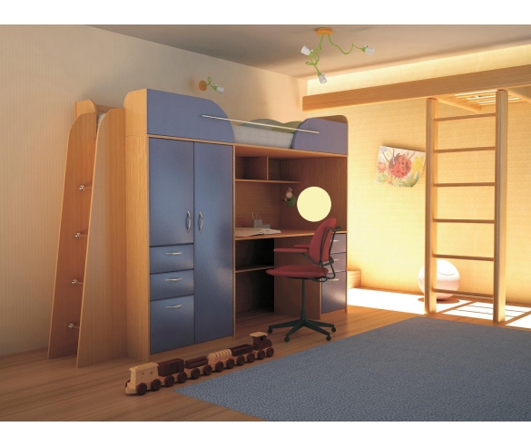 Кровать чердак купить в Москве со Склада