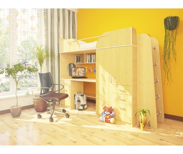 Кровать чердак купить в москве со Склада 