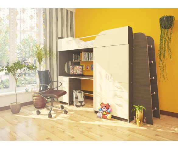 венге дуб бцвета мебели ребенка похожи