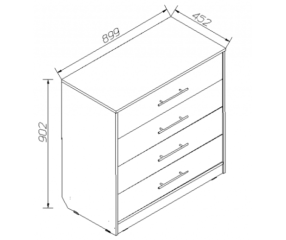 размеры комода орбита