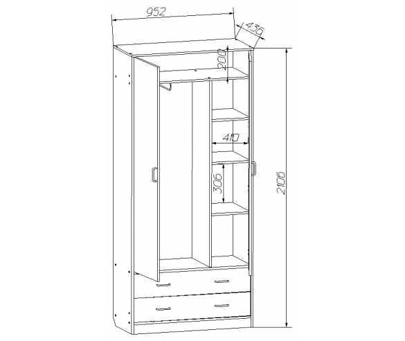 купить шкаф недорого в Москве