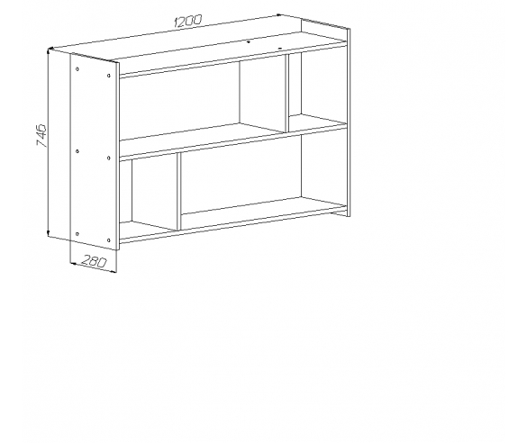 полка навесная орбита