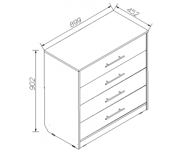 Комод Орбита эко-4