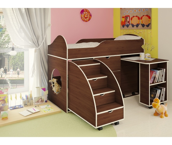 Кровать чердак купить в Москве со склада