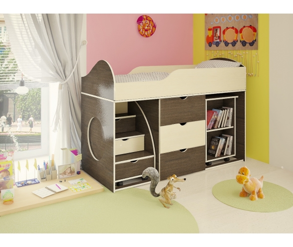 Кровать чердак купить в Москве со склада