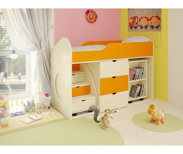 Кровать чердак купить в Москве со склада