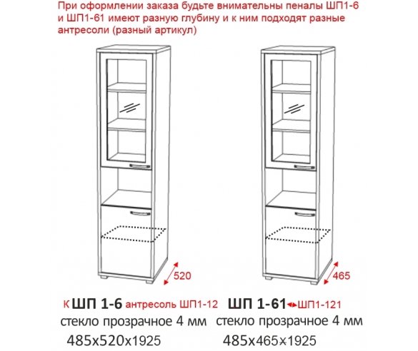 шкафы пеналы шп1-6 и шп1-61 схема планета луна