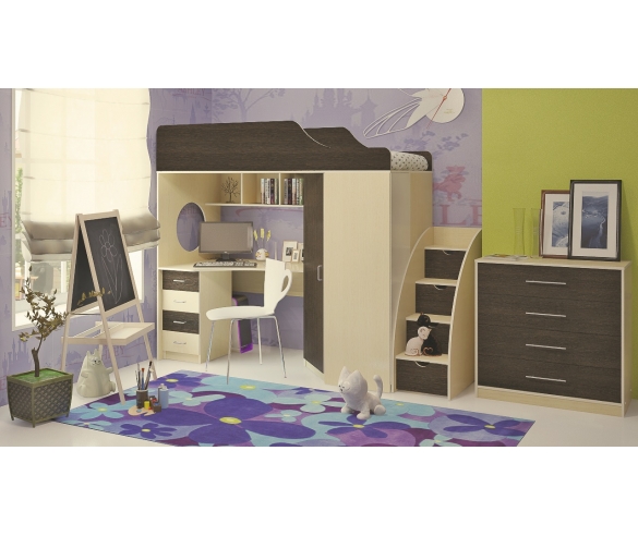 Кровать чердак купить в Москве со склада