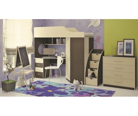 Кровать чердак купить в Москве со склада