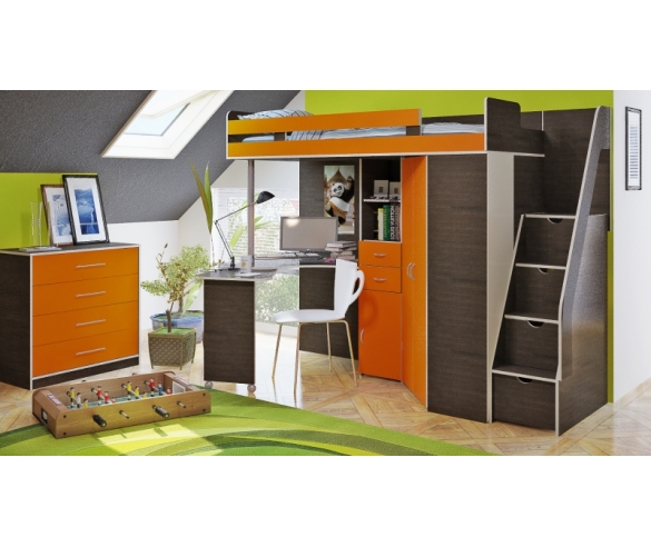 ккровати чердаки всех цветов.