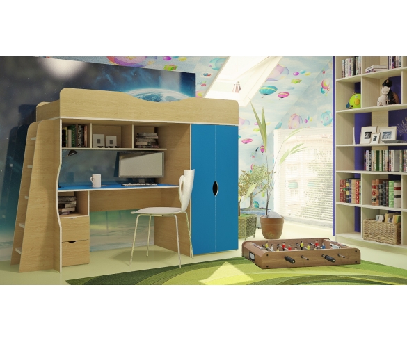 кровать чердак купить в Москве со склада для детей