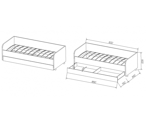 купить кровать для детей Орбита 17