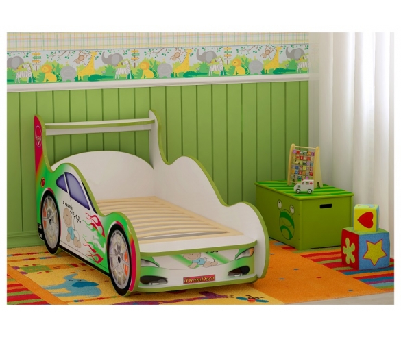 купить кровать-машину Карапуз недорого со склада в Москве