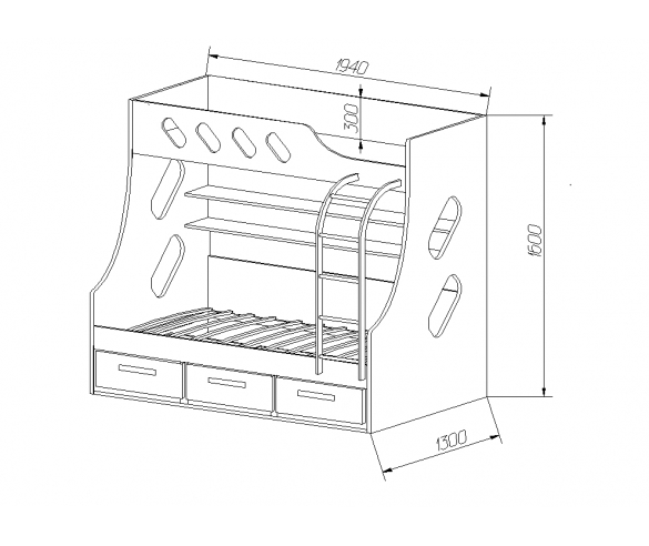 мебель Орбита в детскую