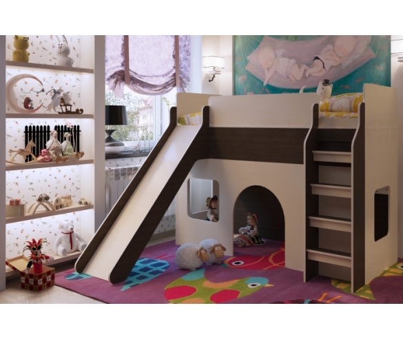 купить кровать чердак для девочек орбита 20